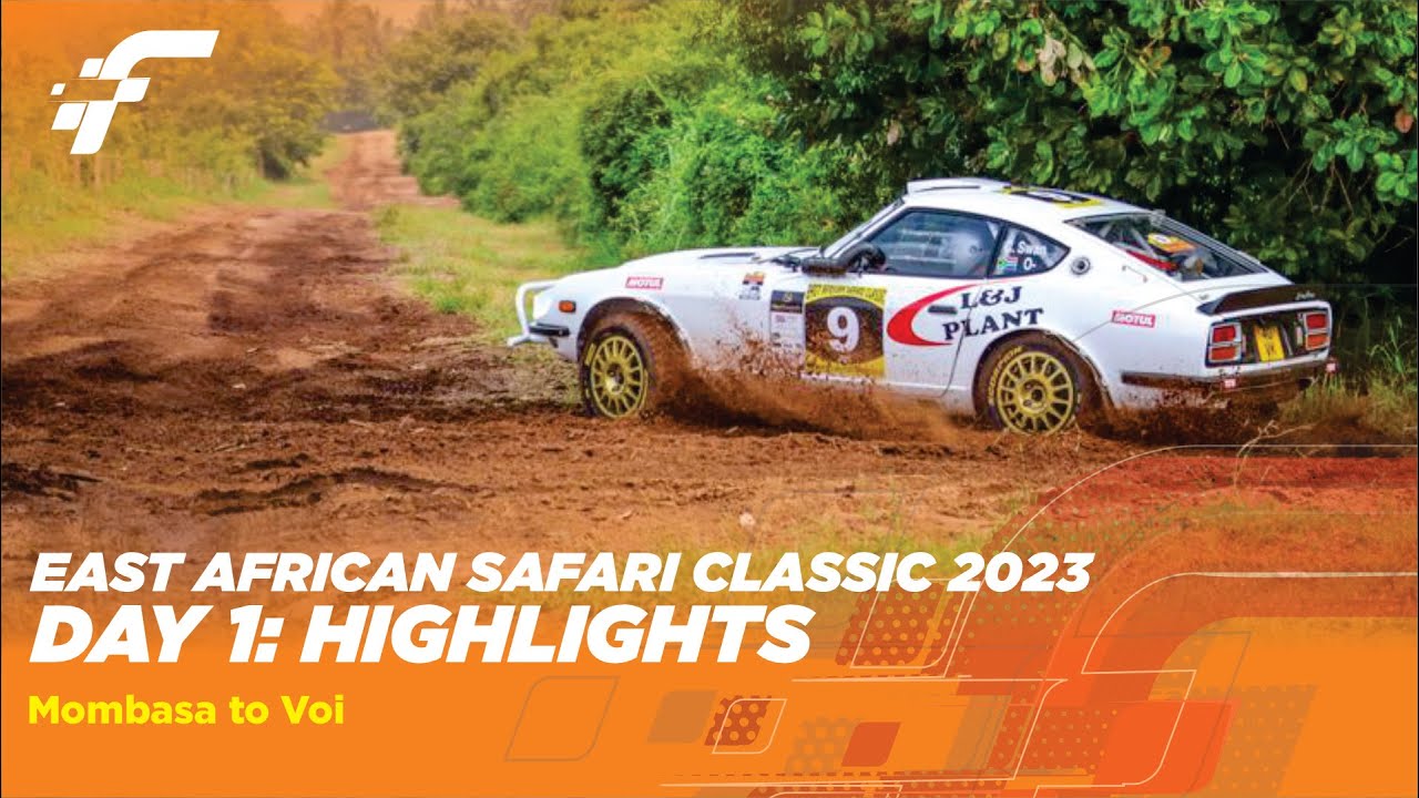 East African Safari Classic Rally 2023 | Day 1 Highlights. 