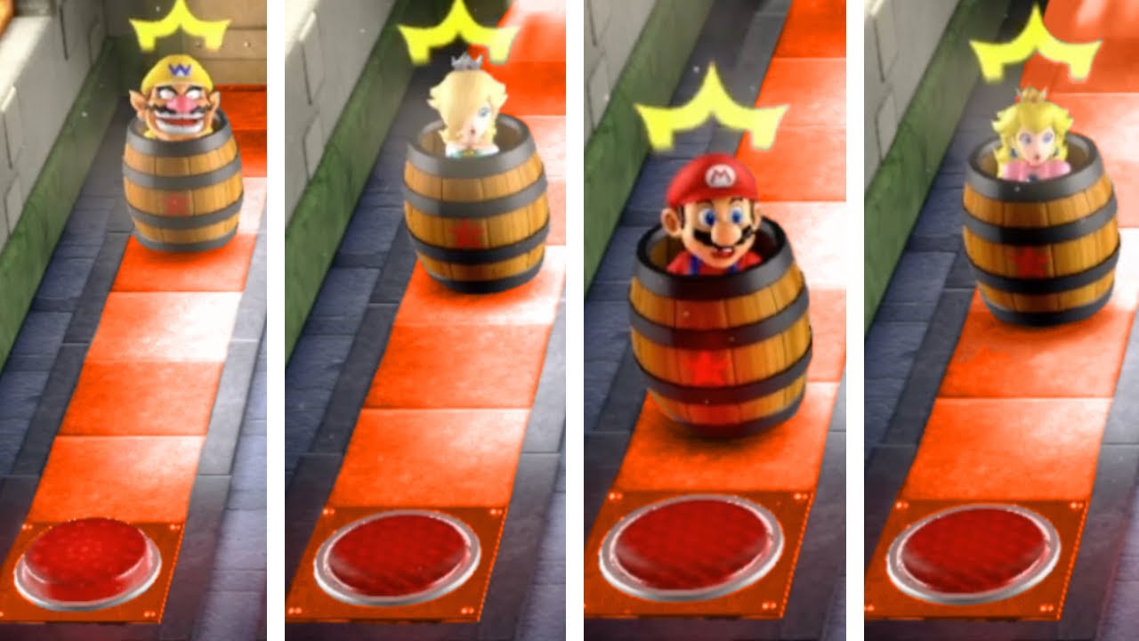 Mario Party Superstars - All Characters Sneak 'n' Snore Vs Normal CPU