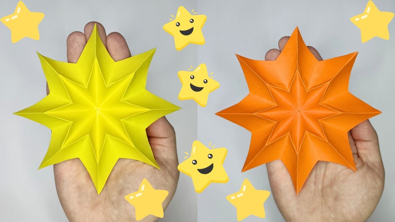 Easy Origami STAR | How to make a paper stars