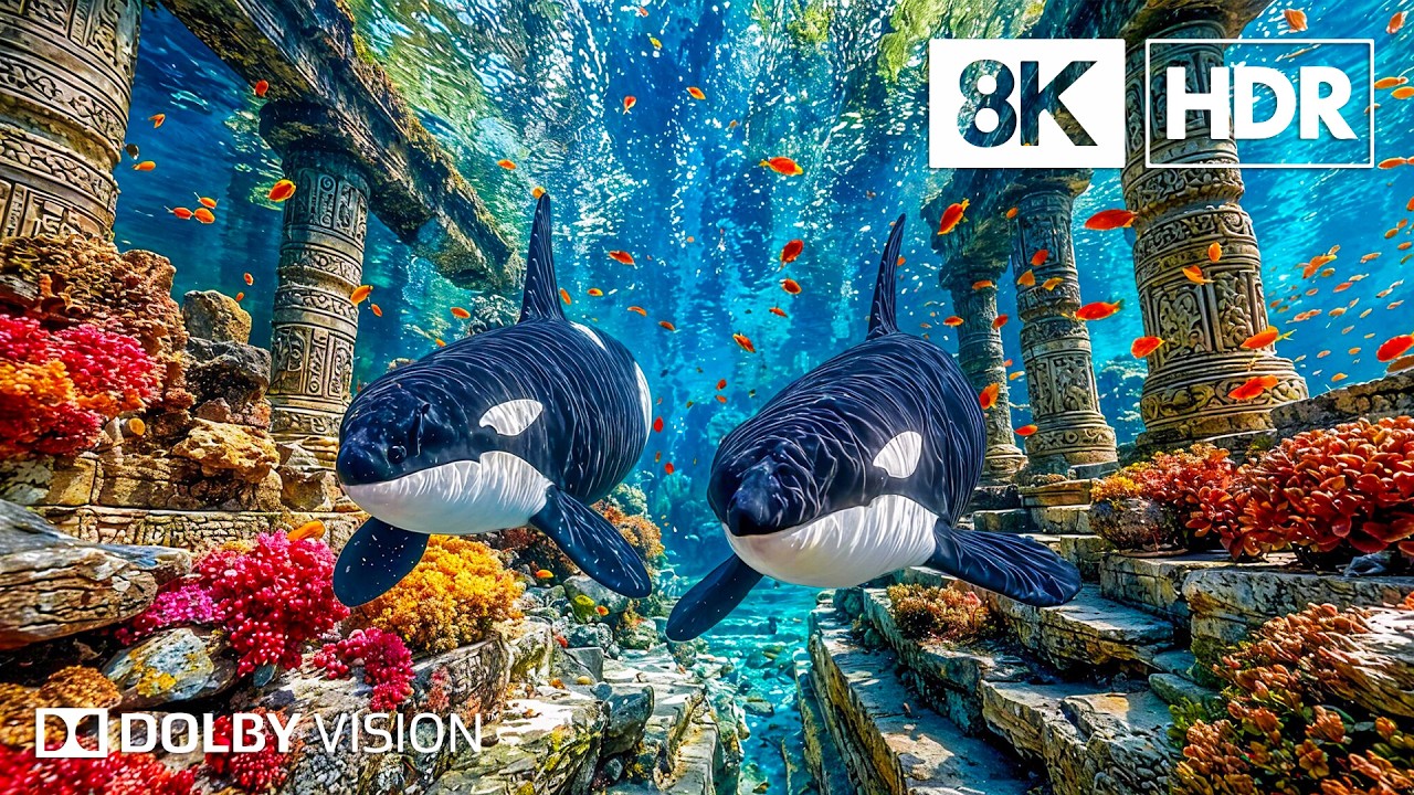 Wonderful Deep Ocean Creatures in 8K HDR | Dolby Vision&trade;