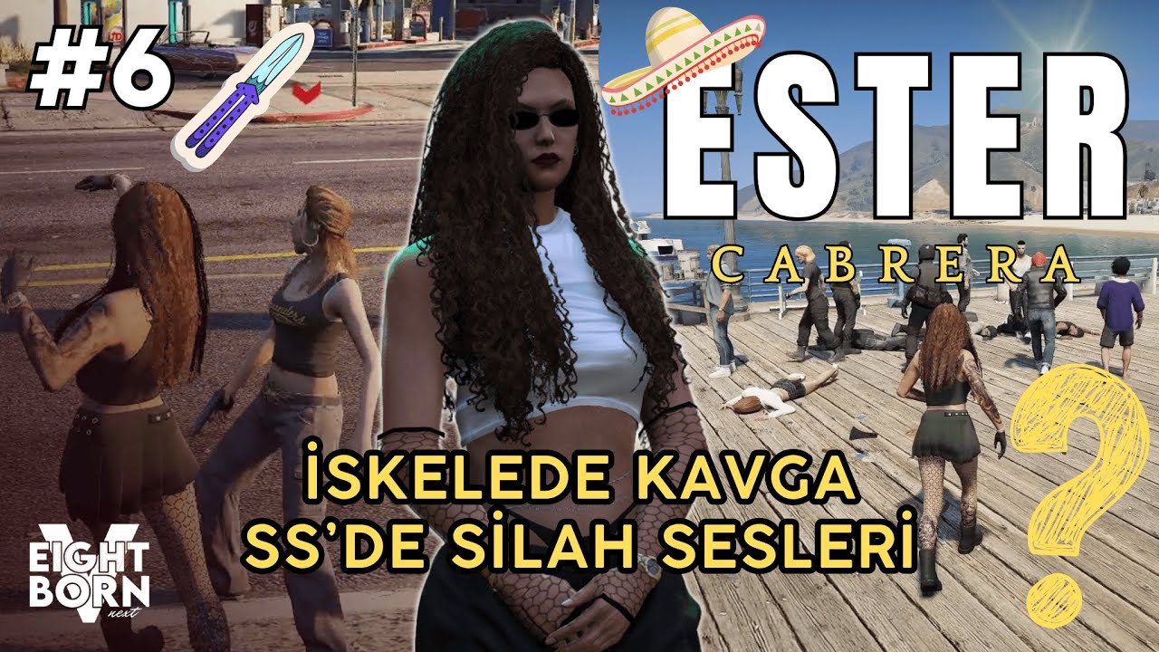 EightbornV Next | YUMRUKLAR HAVADA UÇUŞTU! BIÇAK HEDİYESİ? | Ester Cabrera | Bölüm #6