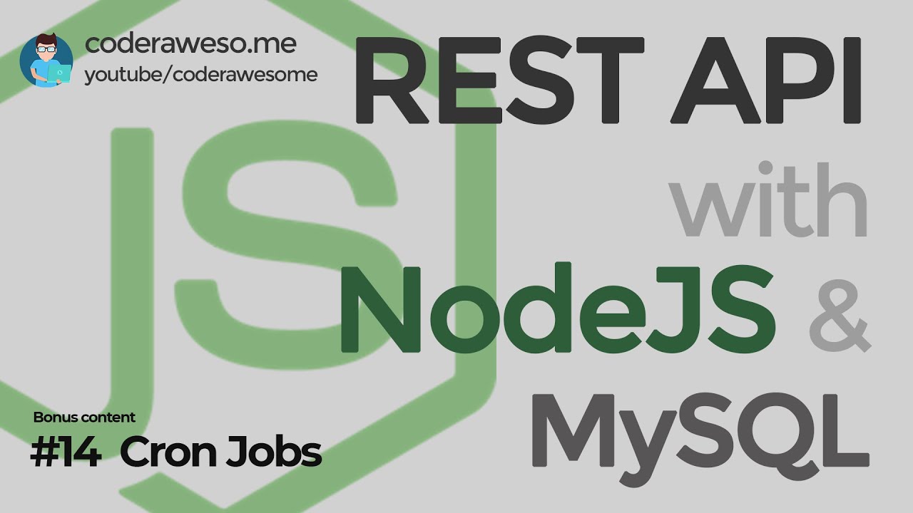 Планирование задач с помощью заданий Cron NodeJS — Rest API с NodeJS и MySQL