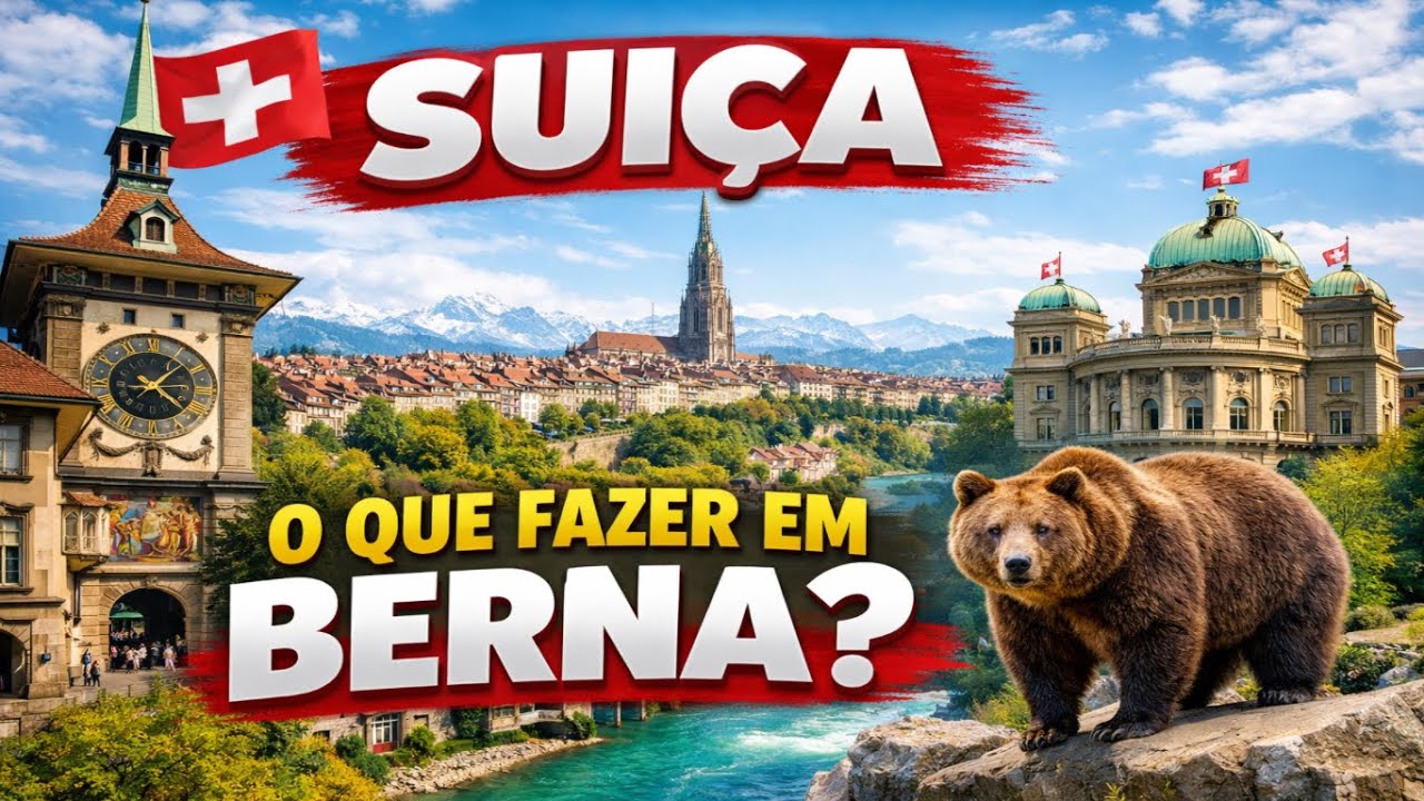 O Que Fazer em Berna, Suíça? 🇨🇭 Roteiro Completo em 1 Dia
