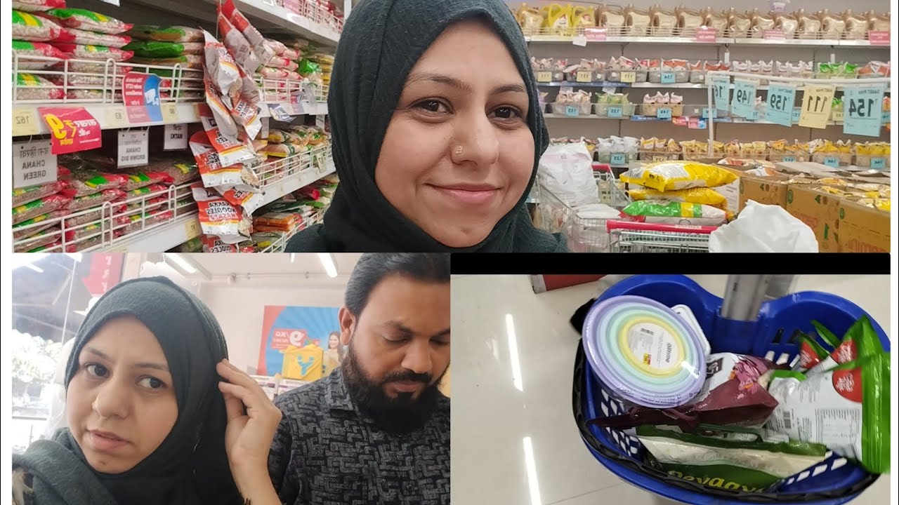  Ramdan grocery shopping finally karli😍 vo bhi itni sasti only 20 ka masala 😲 husband ne diya gift 