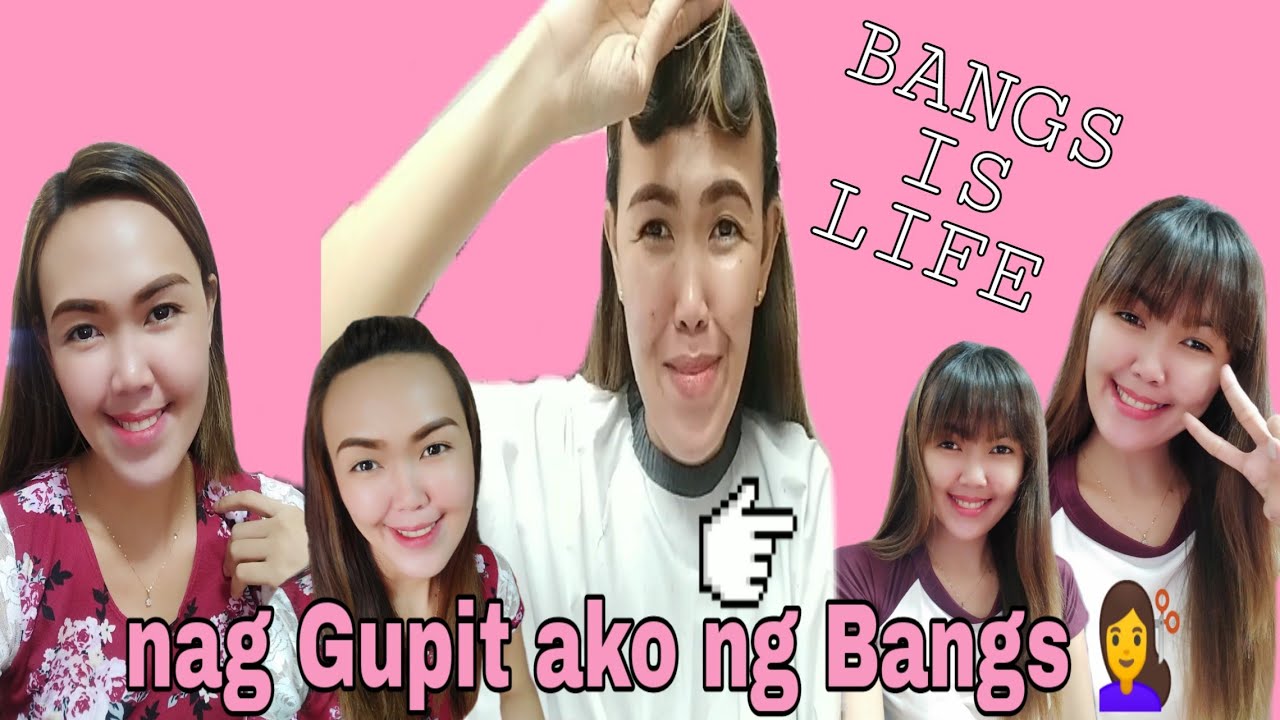 Paano Mag-Gupit ng Bangs |mhie'zz cielo