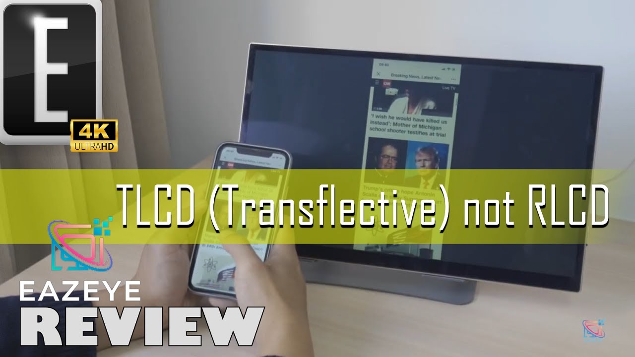Лучшая альтернатива EINK | Обзор TLCD Eazeye Radiant