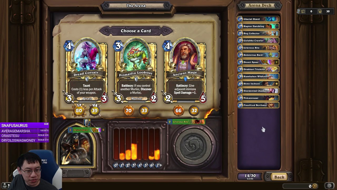 Trump Arena Run. 12 wins Reno Hunter is Smashing Opponents Faces!