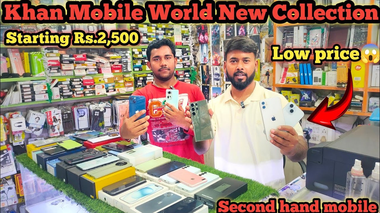 Asansol Second hand mobile market | Mobile Vlog -1 | second hand mobile | Khan Mobile World Burnpur