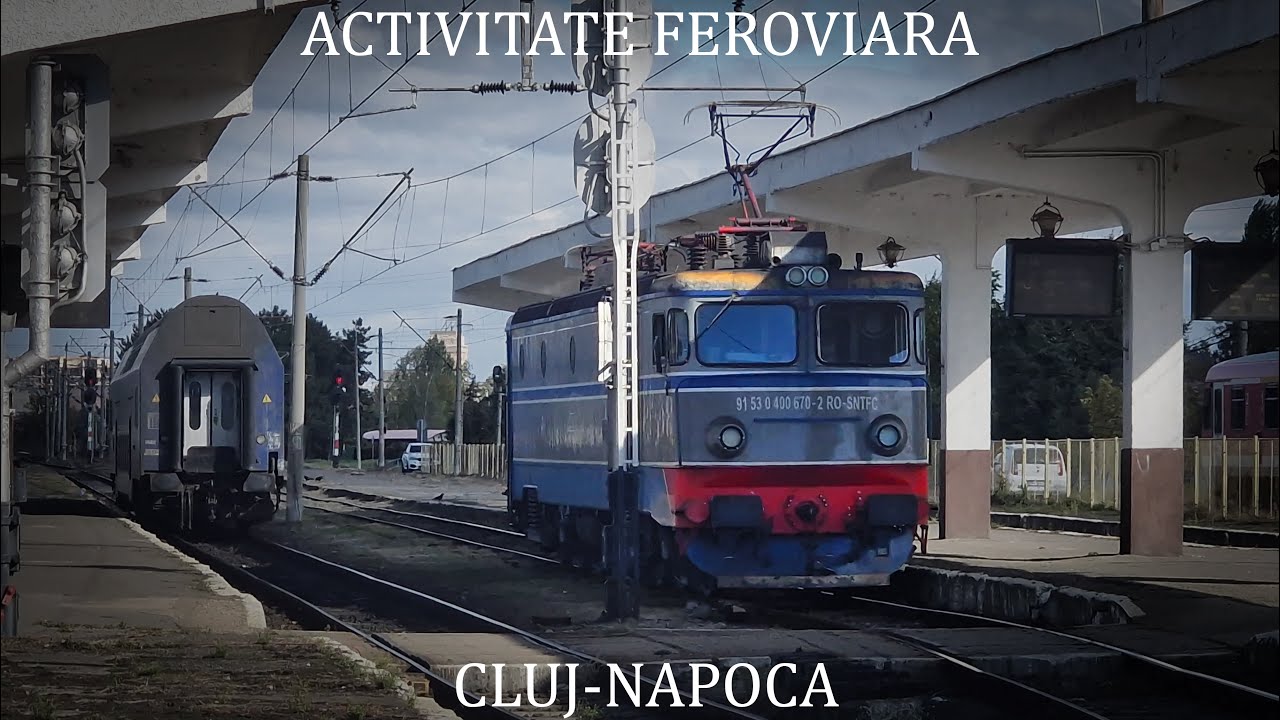 Activitate Feroviara In Gara Cluj Napoca 2