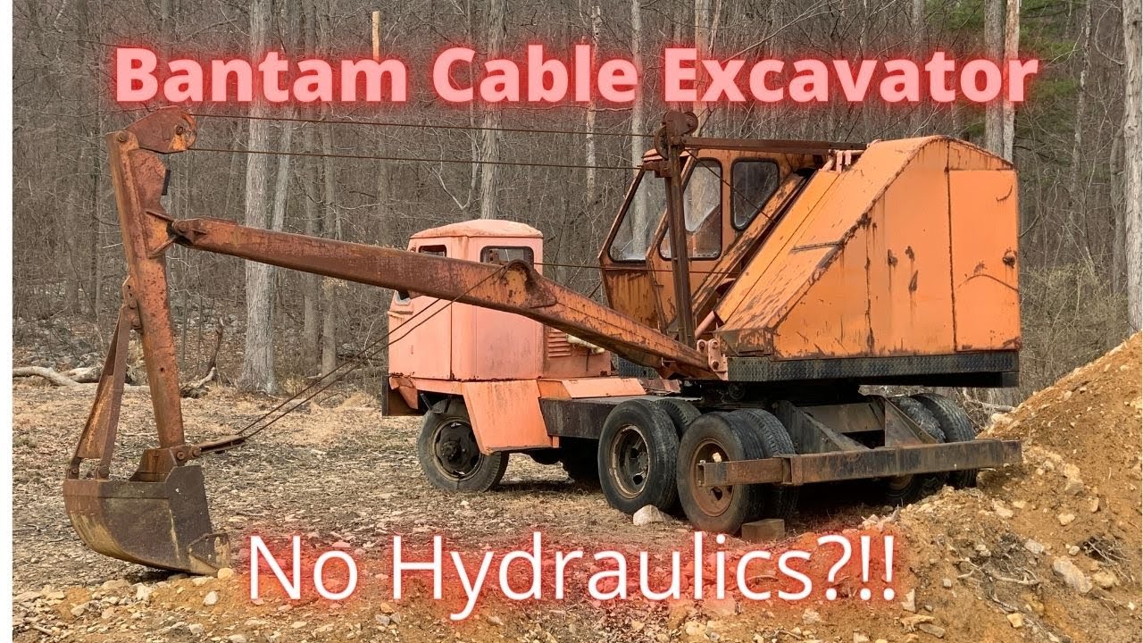 Schield Bantam T35 Cable Excavator