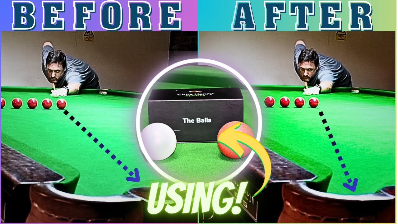 I used Chris Henry's the balls for a month, did it help with snooker long pots?