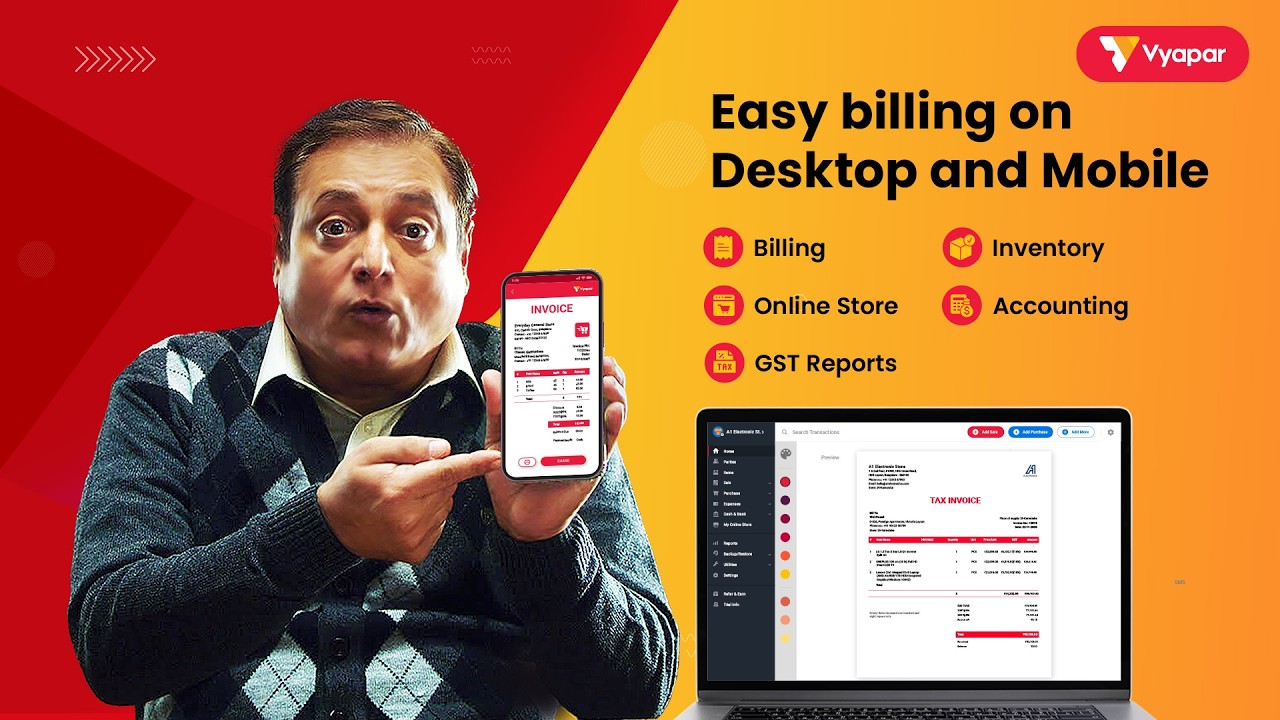 Vyapar App - Feature Preview