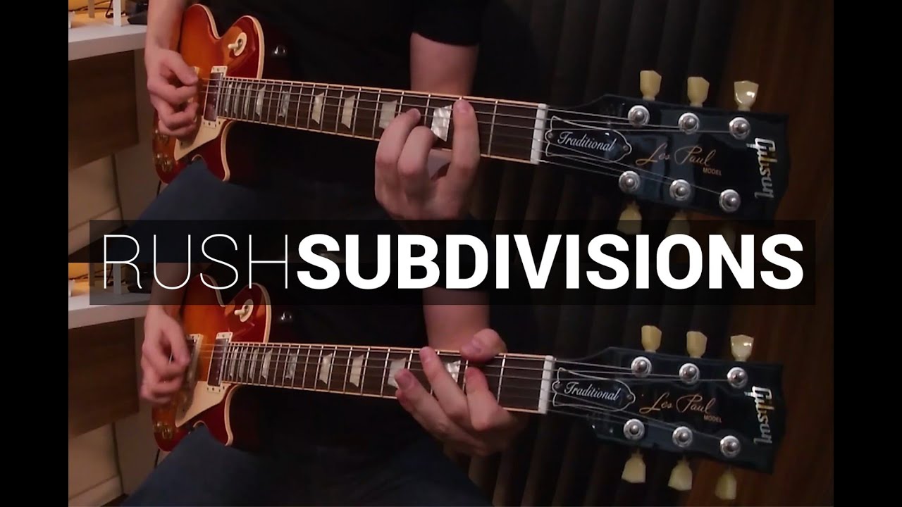 Rush - Subdivisions // Guitar Cover