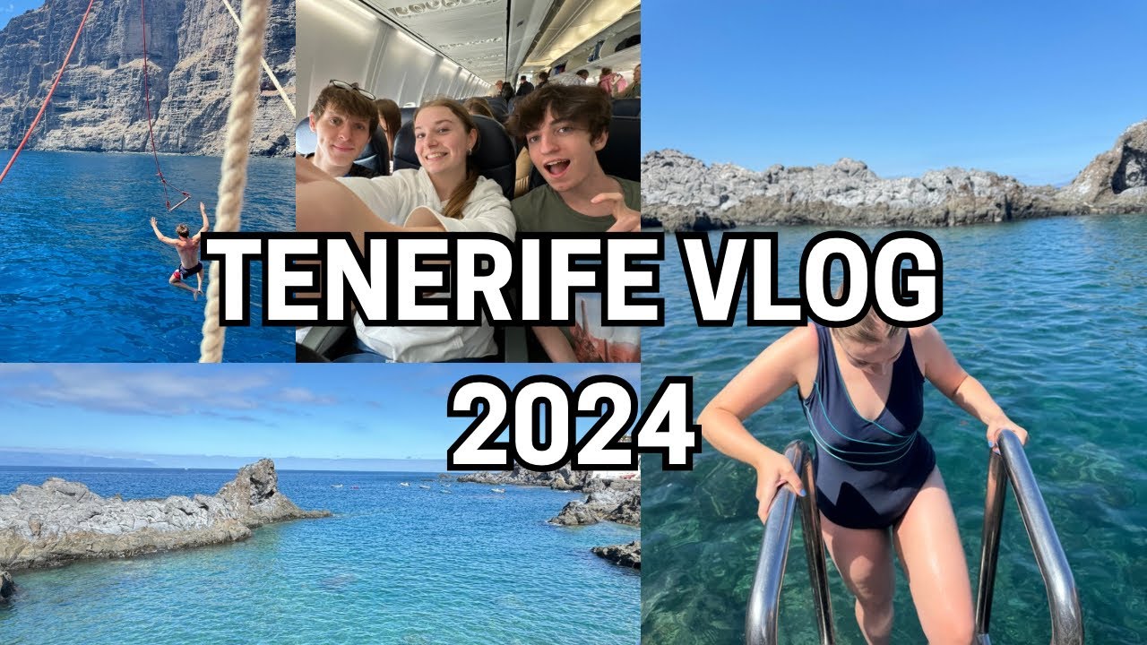 TENERIFE VLOG | Siam Park, Costa Adeje, Beaches & Natural Pools🌴🏝️