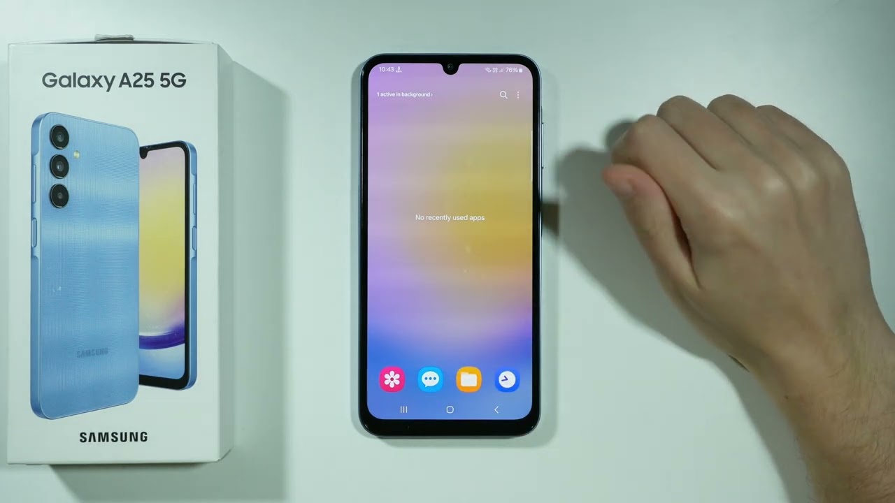 Samsung Galaxy A25 5G: How to Disable Recommended Apps (Turn Off App Suggestions)