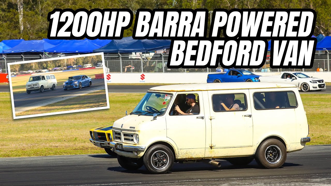1200 HP TURBO BARRA POWERED BEDFORD VAN POWERCRUISE