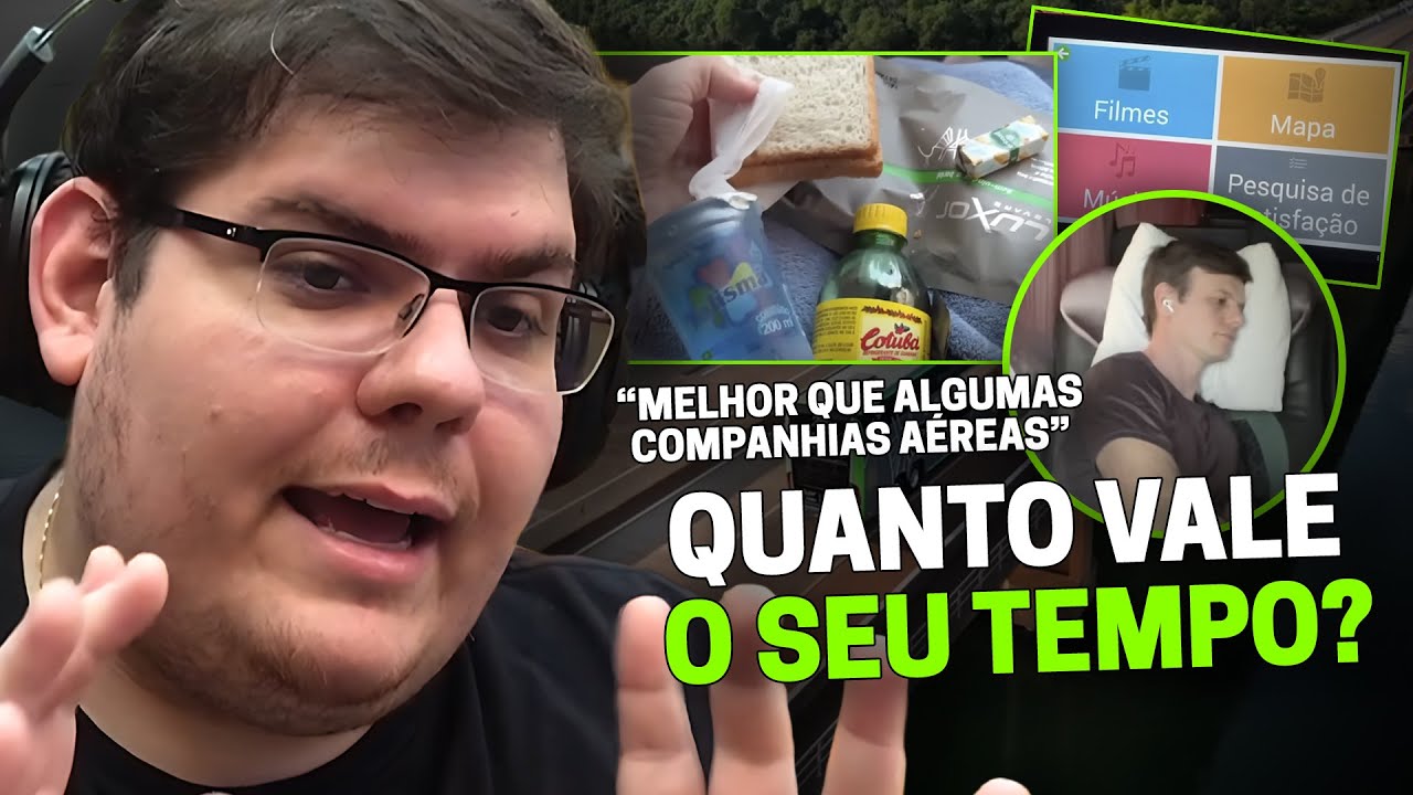 CASIMIRO REAGE: COMO &Eacute; VIAJAR NO &Ocirc;NIBUS MAIS LUXUOSO DO BRASIL? LUXOR DA LEVARE | Cortes do Casimito