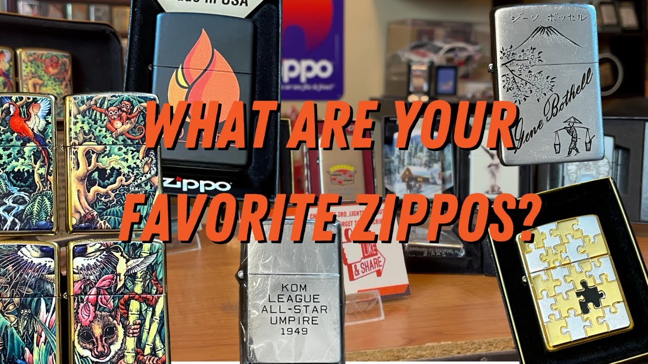 What are your favorite Zippos? JRO Lights collection favorites