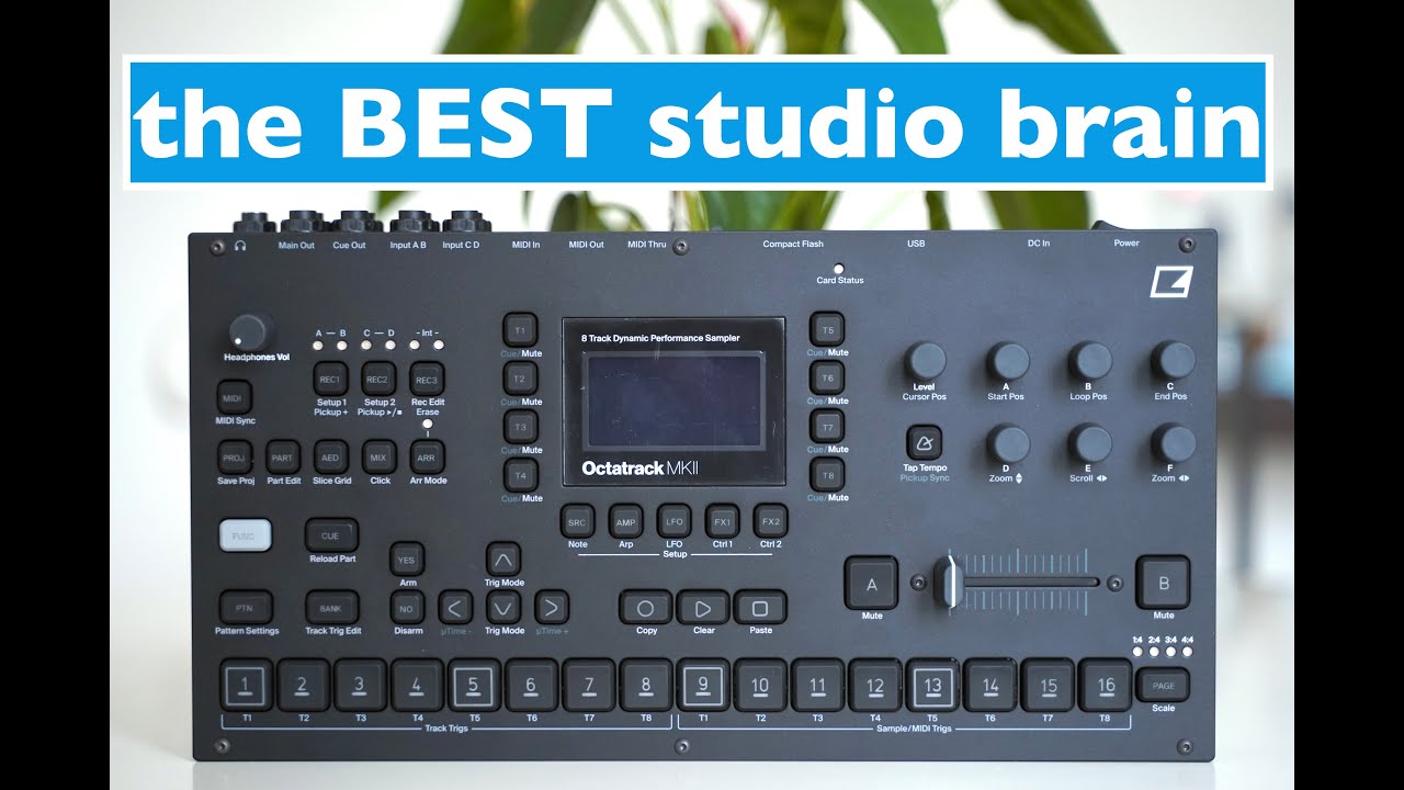 Elektron Octatrack невероятно хорош.