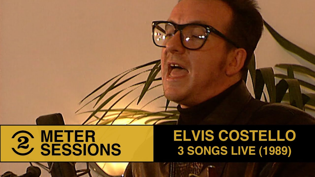 Elvis Costello - 3 songs live on 2 Meter Sessions (1989)