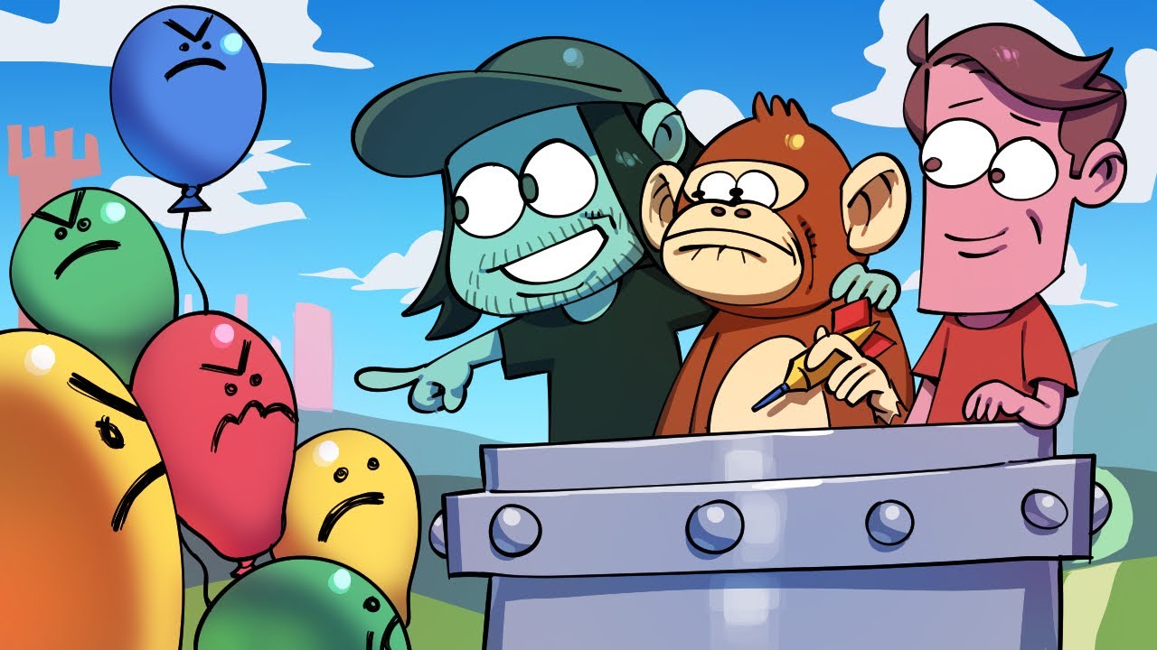 SuperMega Plays BLOONS