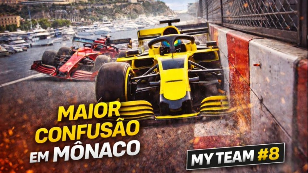 Monoposto: my team #8 - Monaco Foi a Maior Confusão   Batidas, Muros e Desastre!