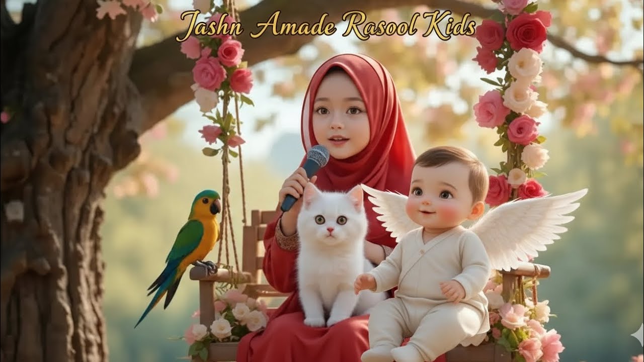 Jashne Amade Rasool Bibi Amina Ke Phool Milad Milad Special Kallam Islamic  #islamiclullaby #naat 