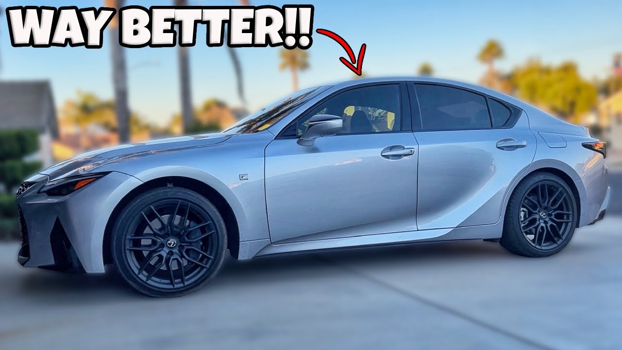 Beginner DIY Chrome Delete - 2023 Lexus IS 350 F Sport