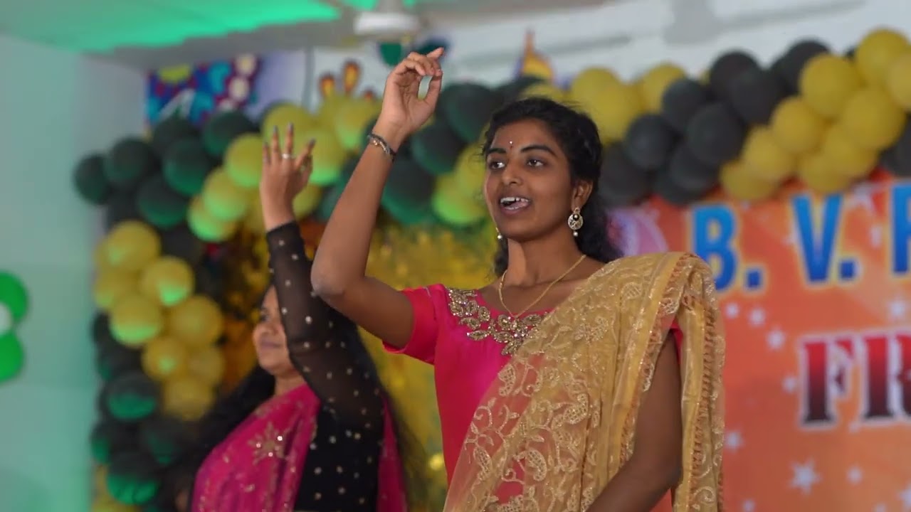 B V Raju college farewell function|2023| #vishnu
