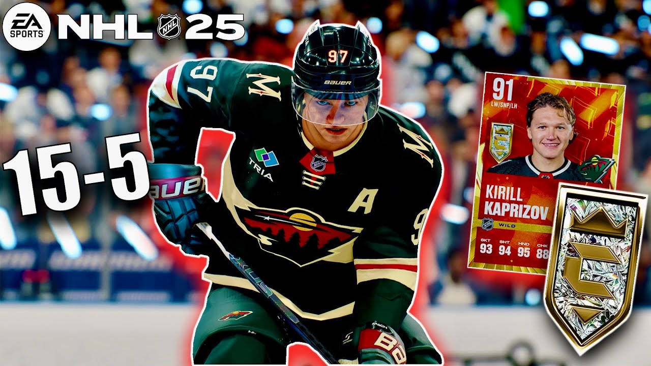 INSANE HUT CHAMPS RUN!! NHL 25