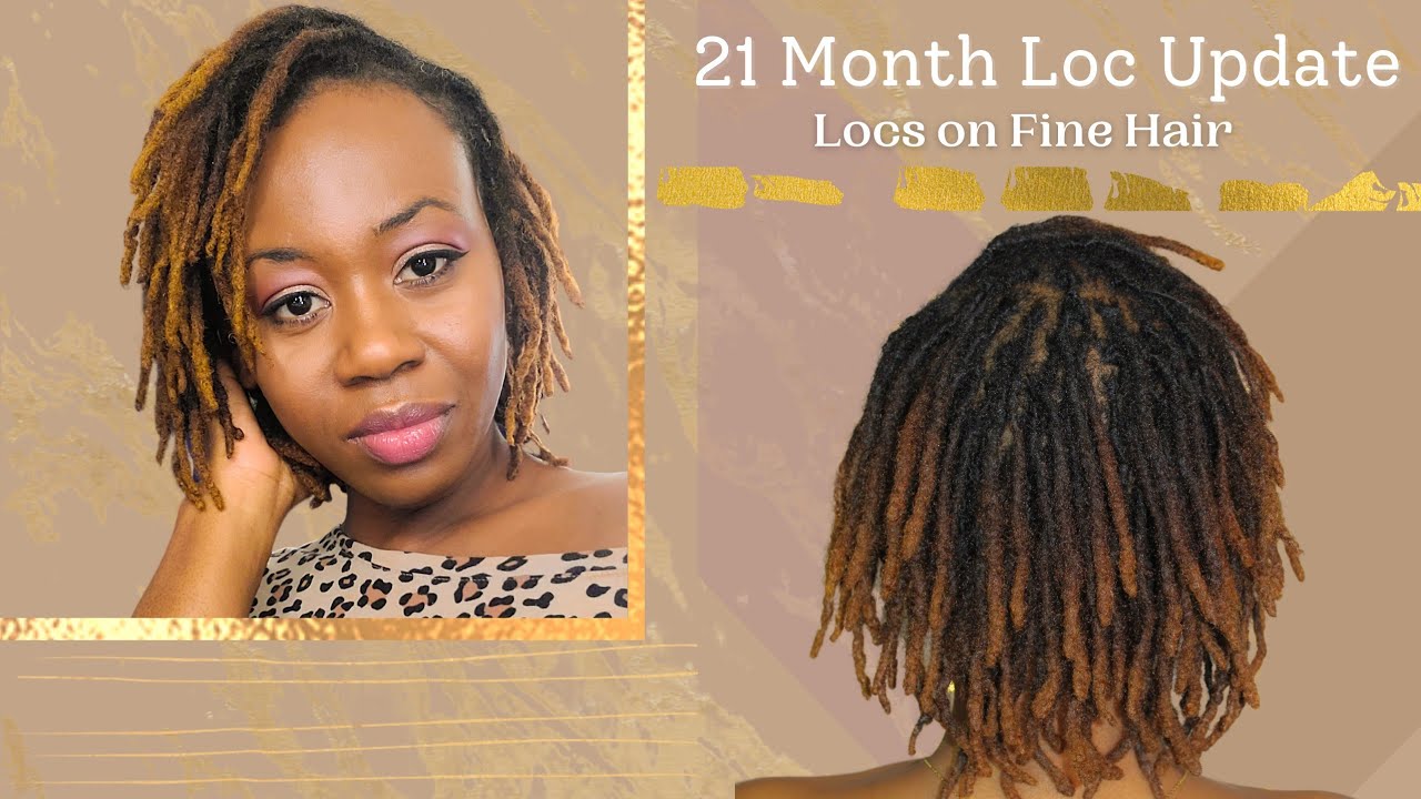 Loc Update | Month 21 | Locs on Fine Hair
