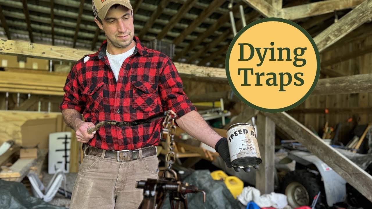 How to Dip & Dye Traps Using Speed Dip | Easy Trapping Season Prep with New England Naturals