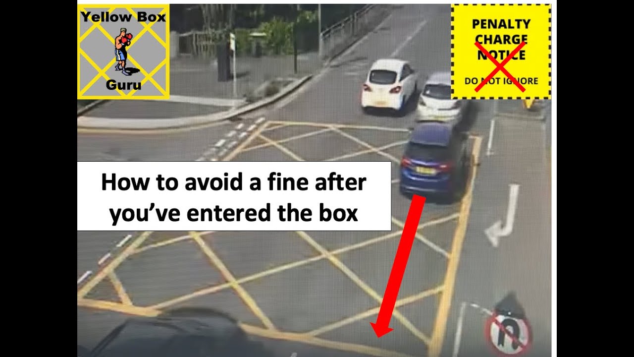 7 ways to avoid a yellow box junction ticket after you've entered the box