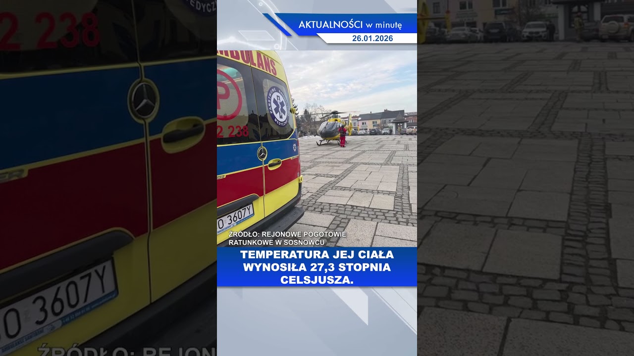 Aktualności w minutę | 26 stycznia 2026 #news