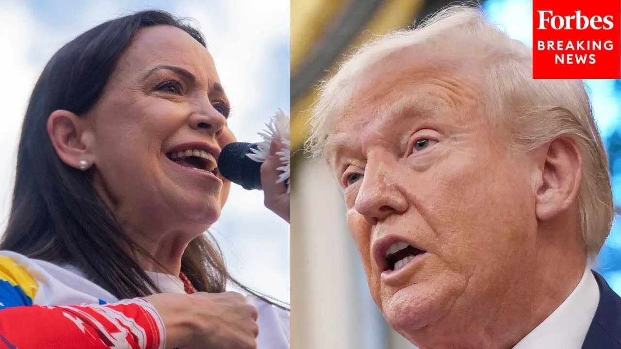 'She Said I Should Have Gotten The Nobel Prize': Trump Reacts To Mar&iacute;a Corina Machado's Nobel Prize