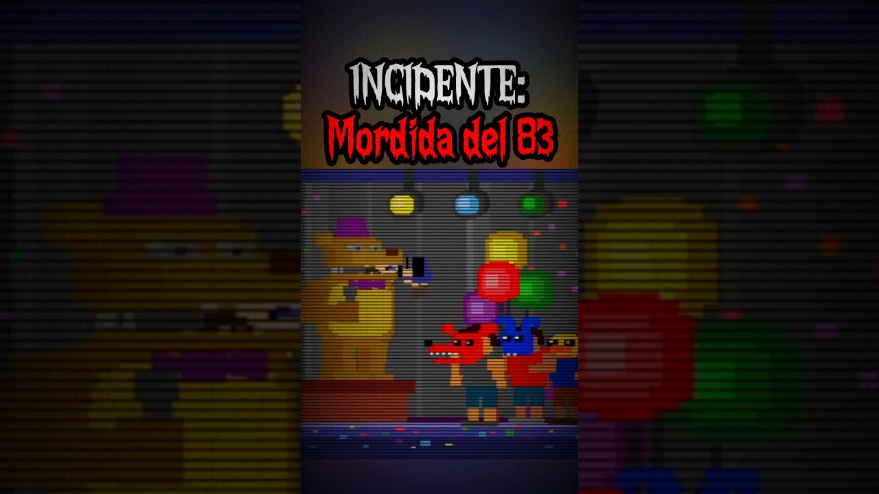 La MORDIDA del 83 de FNAF💀👀🐻 #brookhaven #roblox #horrorstories #voidmemes #fnaf #shorts #dekisxd