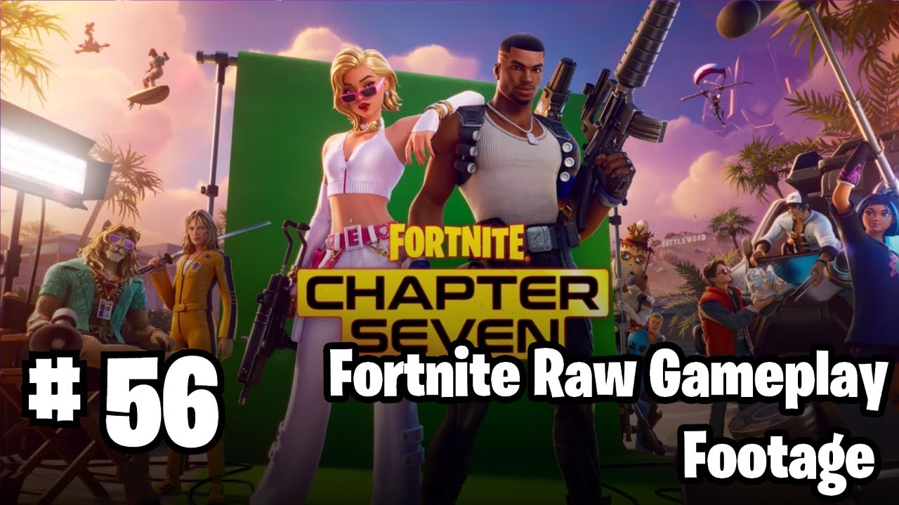 Fortnite Chapter 7: Season 1 - Random Raw Gameplay 56 (No Commentary)