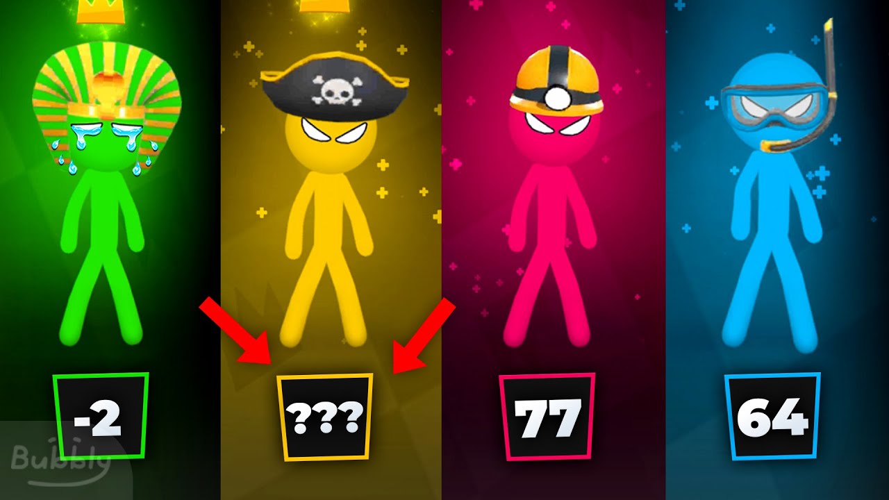 Secret 🤫 PRO Stickman MINIGAMES - Stickman Party Gameplay
