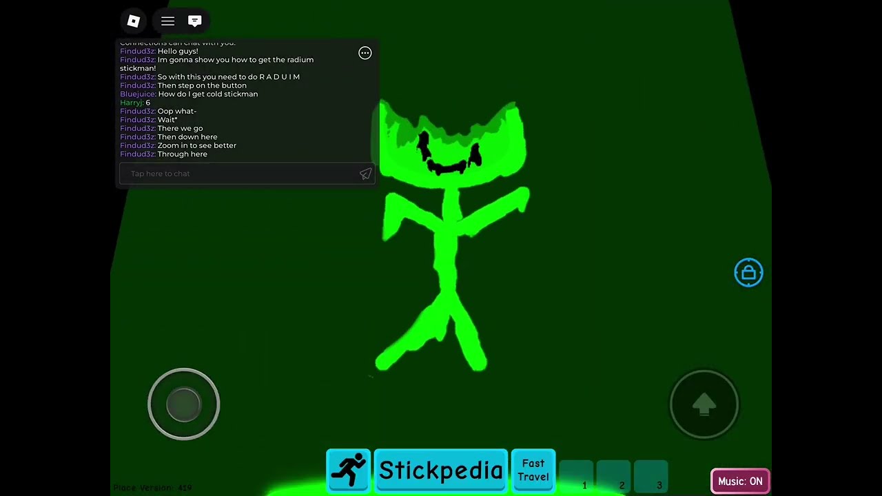 How to get radioactive stickman!