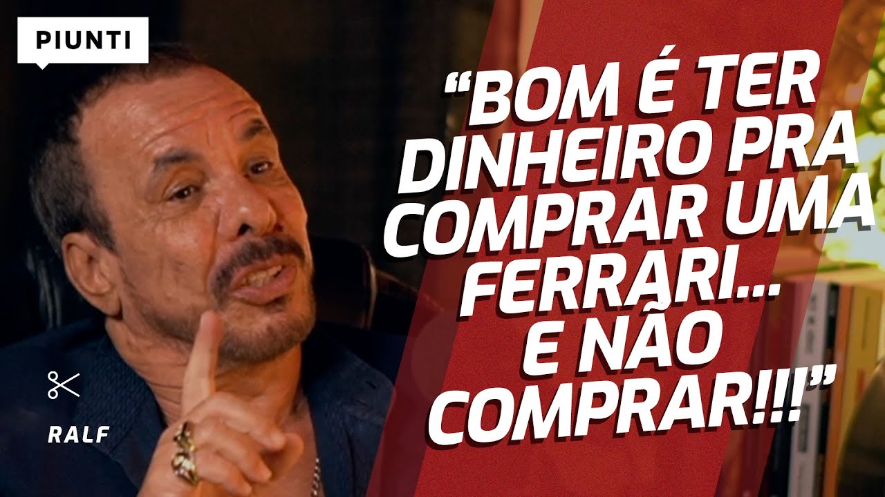 AULA DE VIDA E DINHEIRO COM RALF - MERCADO FINANCEIRO E MÚSICA | Piunti entrevista Ralf