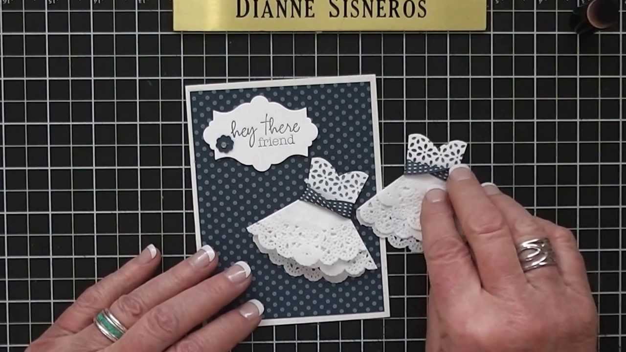 Doily and Lace Dress Video....