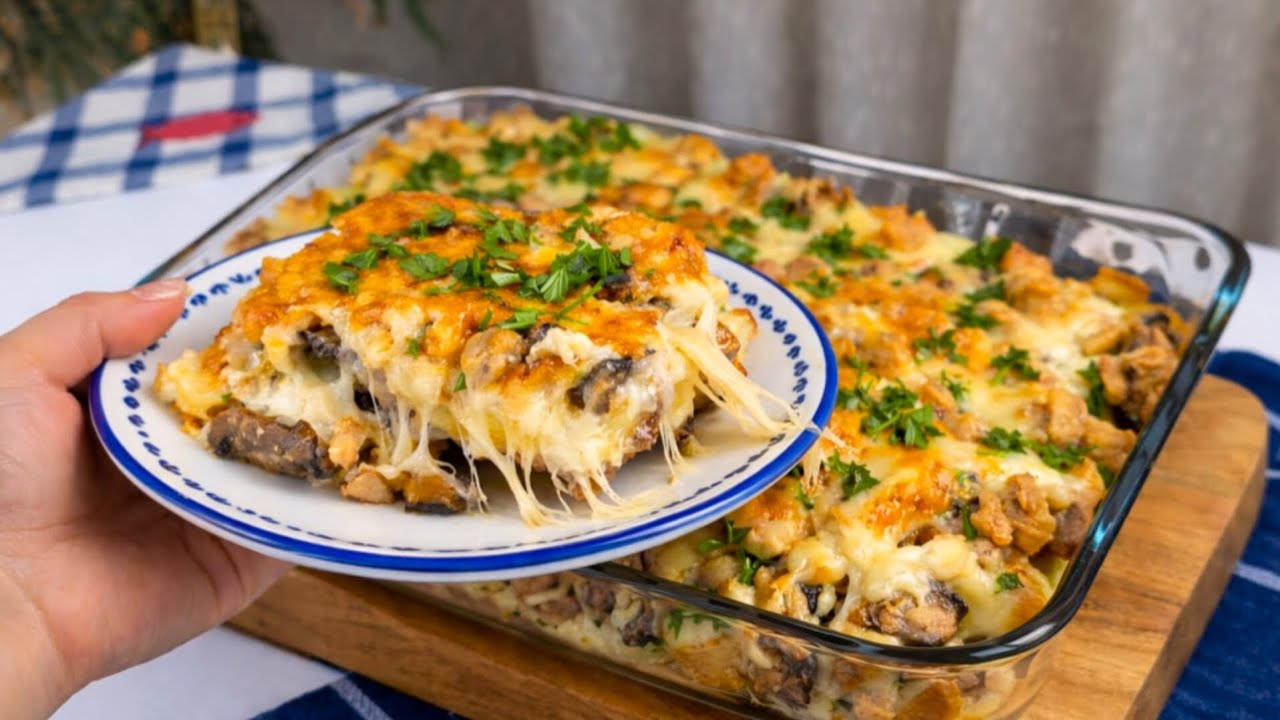 Cheesy Chicken and Potato Gratin Recipe | Easy Oven Bake