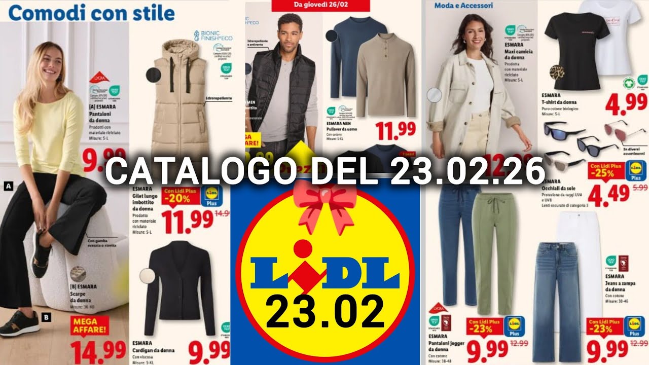 ✨ LIDL Catalogo Lidl di questa Settimana: 23.02 ✨ Tessili, Cucina, promozioni Parkside #lidl