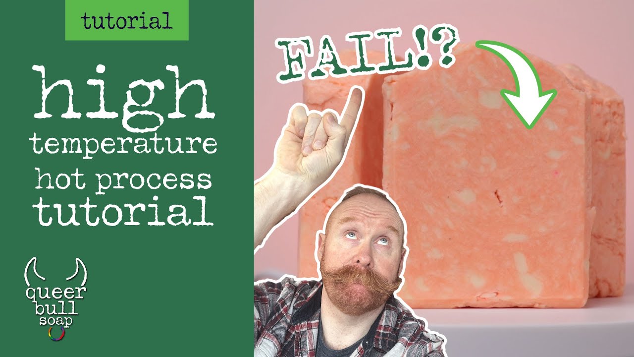 High Temperature Hot Process Soap Tutorial - is this a fail?