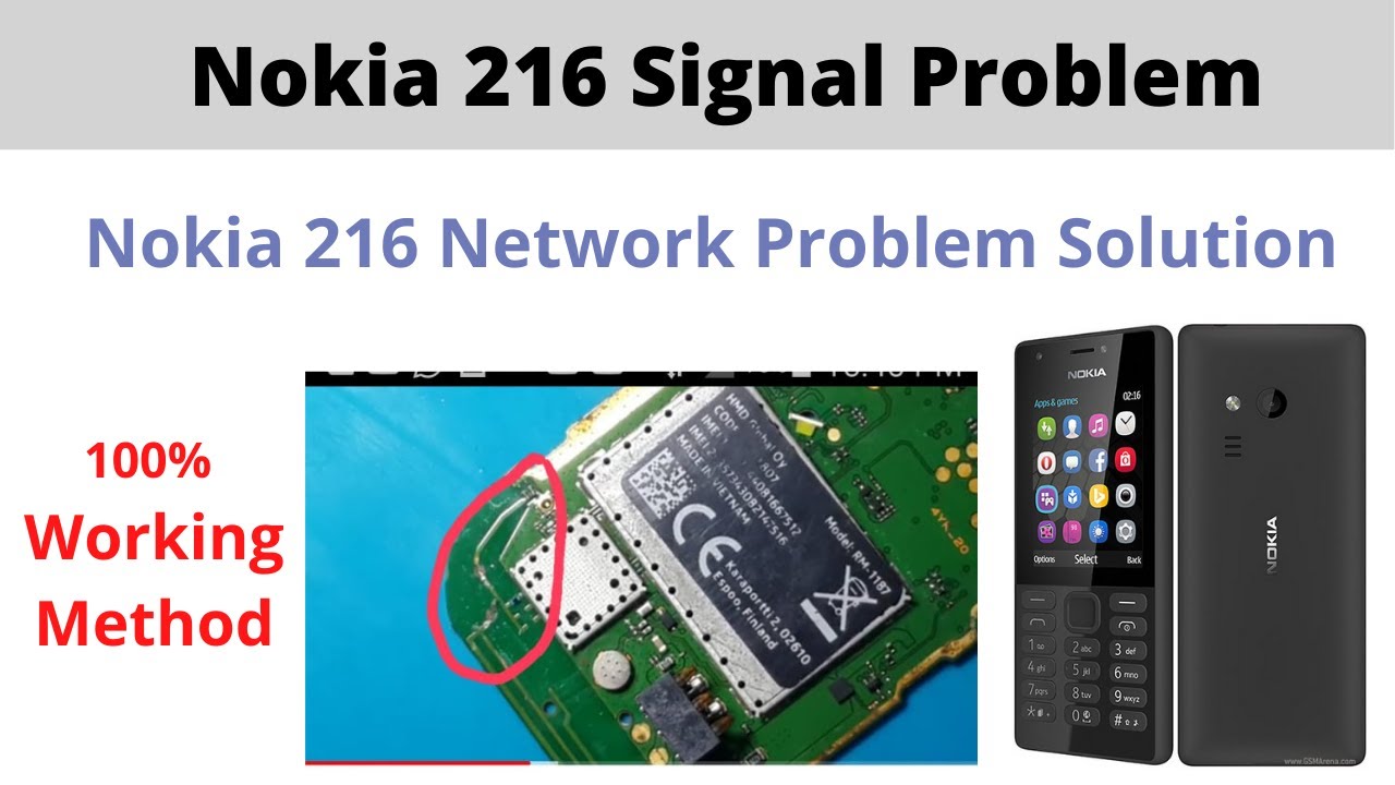 Nokia 216 Signal Problem | Nokia 216 Network Problem Solution | Cell Phone Repairing
