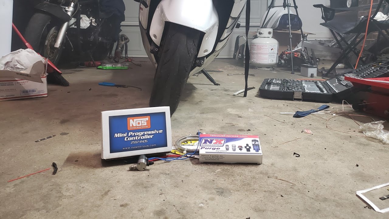 Upgrading my gen 1 hayabusa nitrous system. Part 1