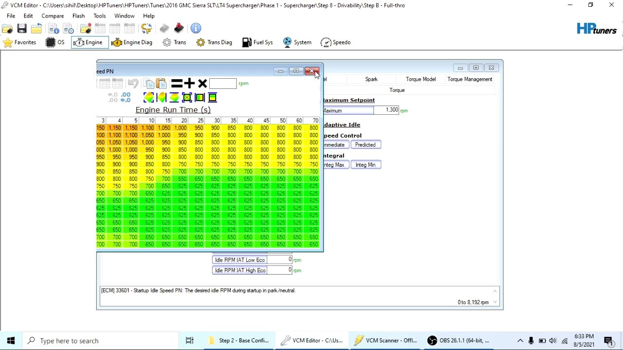 LT4 Supercharger Install - Tuning, More Base Config Changes