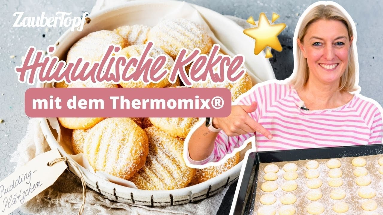 🍪✨ Puddingplätzchen blitzschnell zubereiten | Thermomix® Rezept