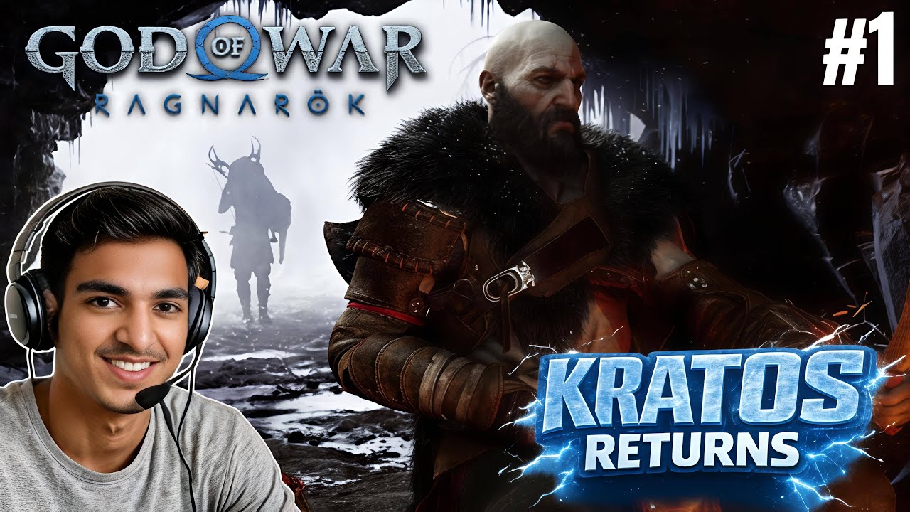 Kratos Is Back! 🔥 | God of War Ragnarök Episode 1 (Hindi Gameplay)