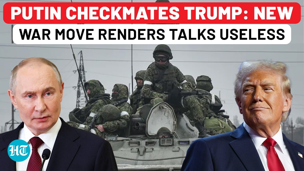 Putin Checkmates Trump, Zelensky: New War Move For Russia's Biggest 2025 Victory Even If Talks Fail